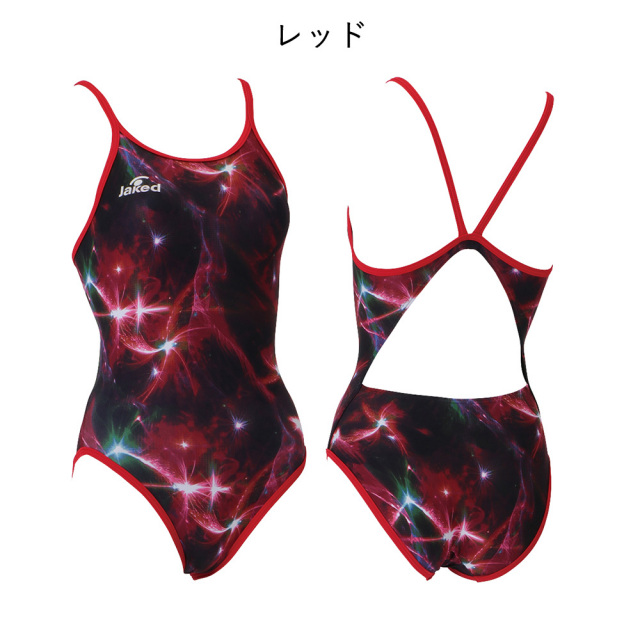 Jakedレディース練習用トレーニング水着820572カラー04オレンジ