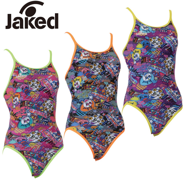 Jaked 水着　Lサイズ　新品　キャップセット Jaked フットマークオンラインショップ
