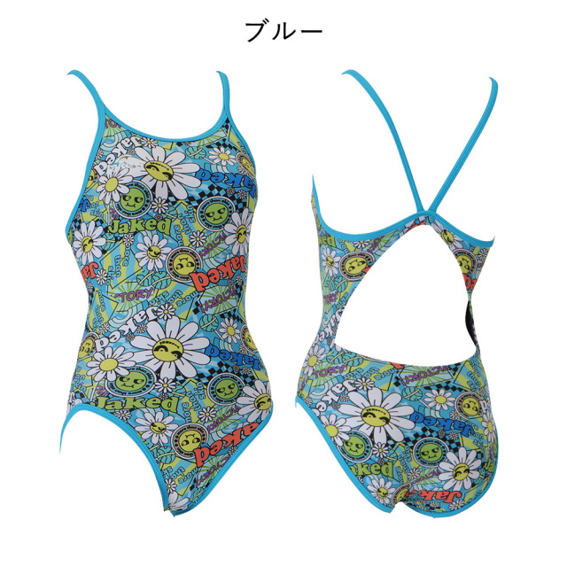 Jakedレディース練習用トレーニング水着820572カラー09ブラック