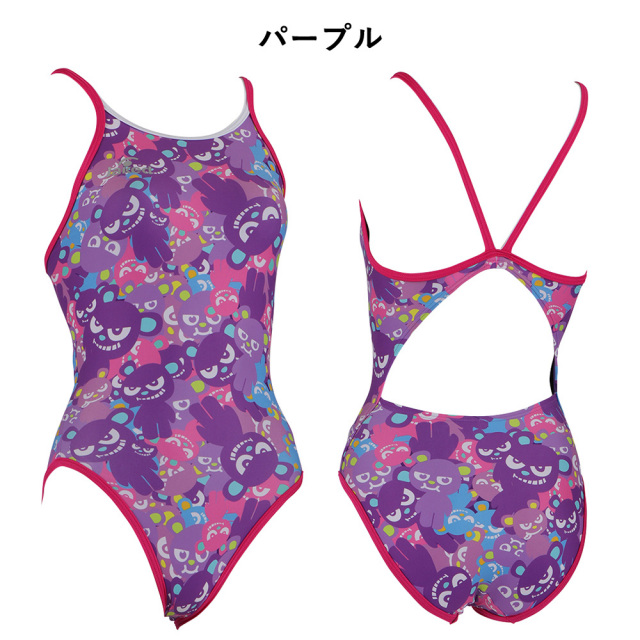 Jakedレディース練習用トレーニング水着820572カラー09ブラック