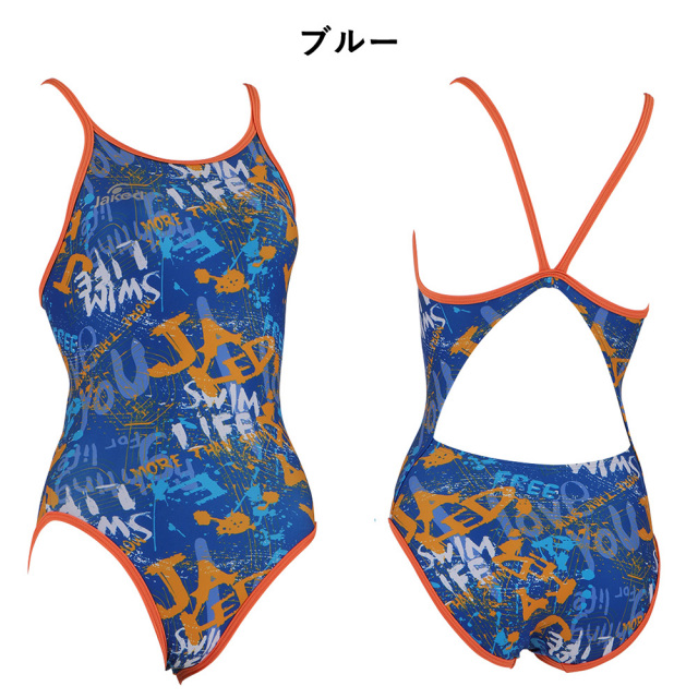 Jakedレディース練習用トレーニング水着820572カラー09ブラック