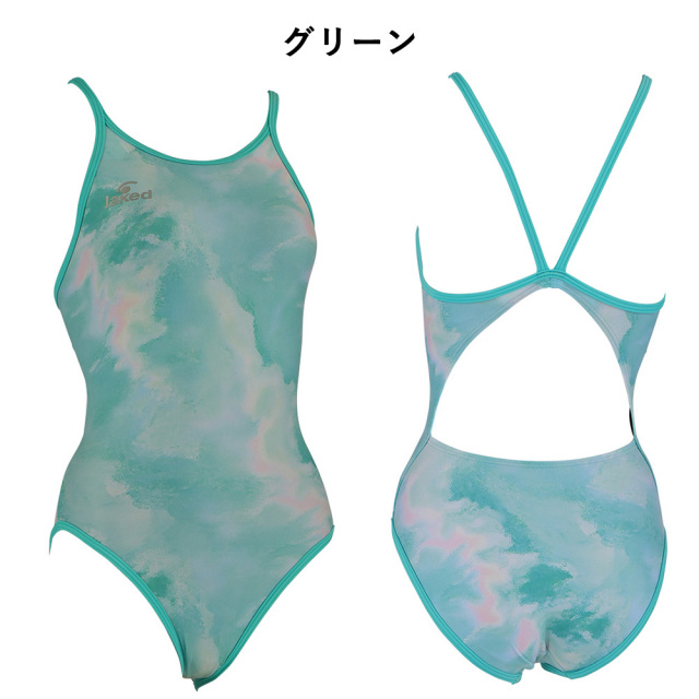 Jakedレディース練習用トレーニング水着820572カラー09ブラック