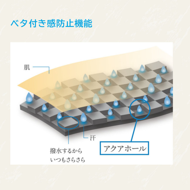 FOOTMARK NATURALレディースブラトップ（アクアホール）3100324