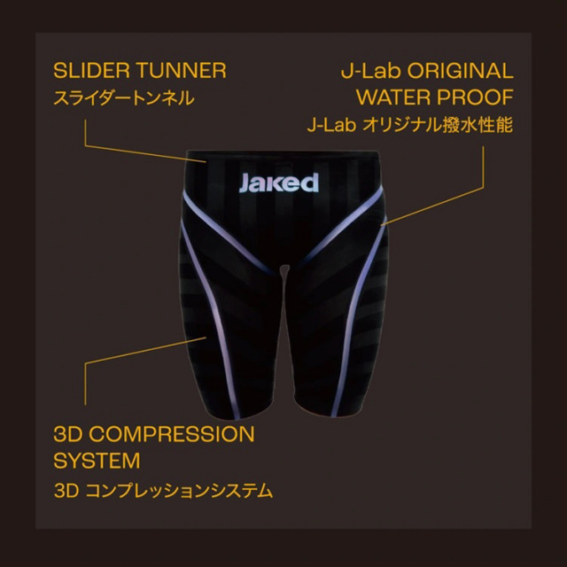 Jakedガールズ/レディース水着820439背中