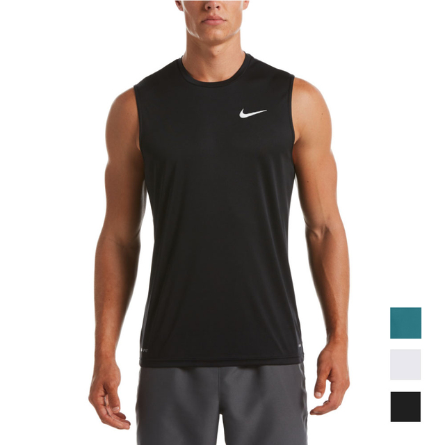 【NIKE SWIM公式】26SS/26FA ナイキ メンズソリッドノースリーブハイドロガード nessa585