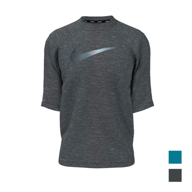 　【NIKE SWIM公式】【40%OFF】【 2023 SP SU 新商品 】NIKE SWIM ヘザー ショートスリーブ ハイドロガード NESSA825