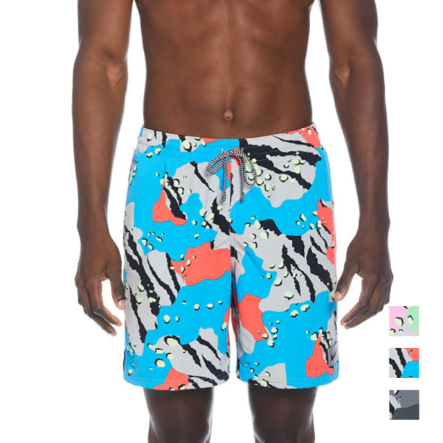 　【NIKE SWIM公式】【NIKE FA23 新商品】NIKE 23FA MEN ワイルドネスカモ7"ボレーショーツ NESSD527