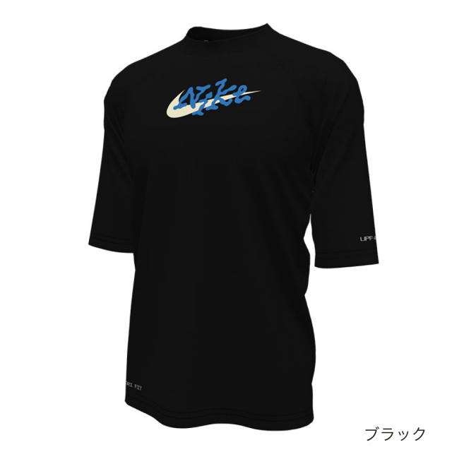 NIKE SWIM公式】ナイキ スクリブル半袖ハイドロガード NESSE830