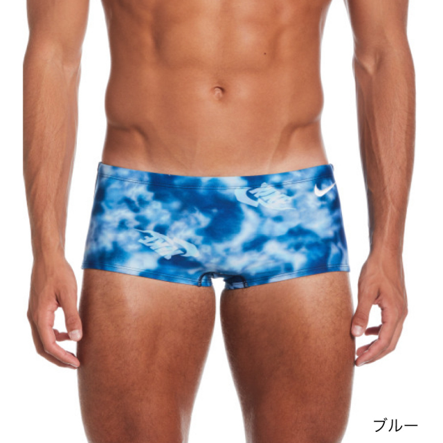 NIKE SWIM公式】ナイキ SS25プリントスクエアレッグブリーフ NESSF023