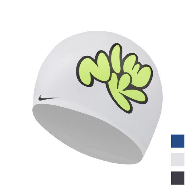 送料無料★NIKE SWIM ピクセルロゴレターシリコン水泳帽 474 送料無料☆NIKE SWIM ピクセルロゴレターシリコン水泳帽 474