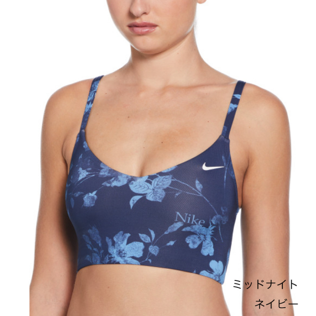 NIKE SWIM公式】ナイキ フラワープリントVネックミッドキニ nessf275