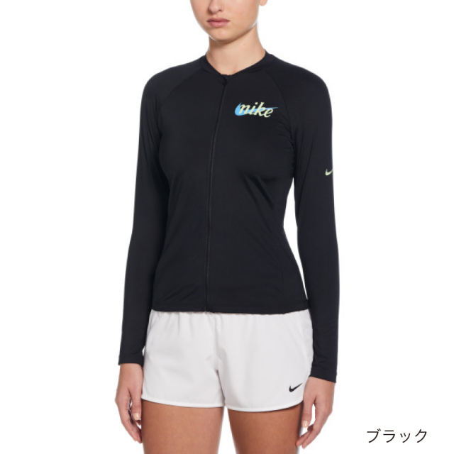 NIKE SWIM公式】25SS ナイキ ウィメンズグラフィック長袖ジップ