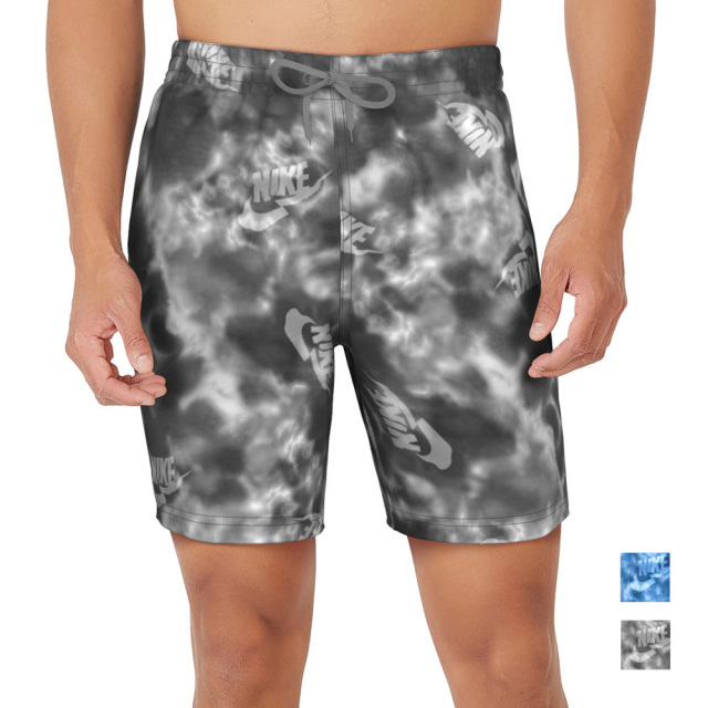 【NIKE SWIM公式】ナイキ タイダイカモプリント7"ボレーショーツ nessf513