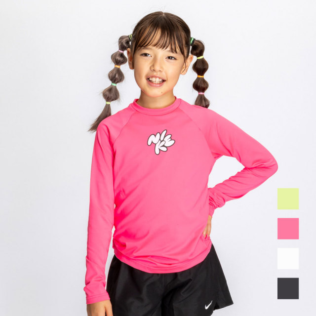 【NIKE SWIM公式】25SS ナイキ バブルNIKEグラフィック長袖ハイドロガード nessf744