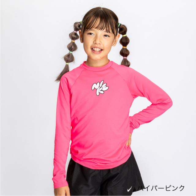 NIKE SWIM公式】25SS ナイキ バブルNIKEグラフィック長袖ハイドロ