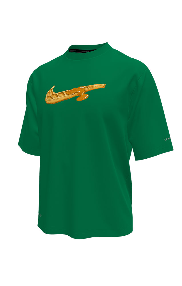 NIKE SWIM公式】ナイキ ワッフルグラフィック半袖ハイドロガード nessf830