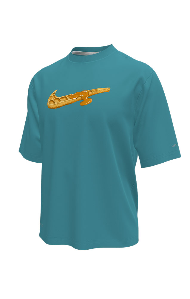 NIKE SWIM公式】ナイキ ワッフルグラフィック半袖ハイドロガード nessf830