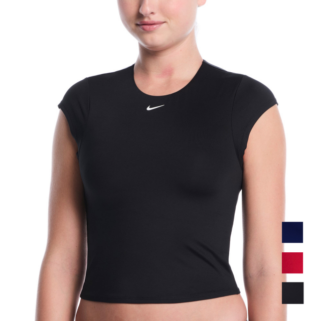 【NIKE SWIM公式】26SS ナイキ エフォートレスエッセンシャルキャップスリーブスイムトップ nessg237
