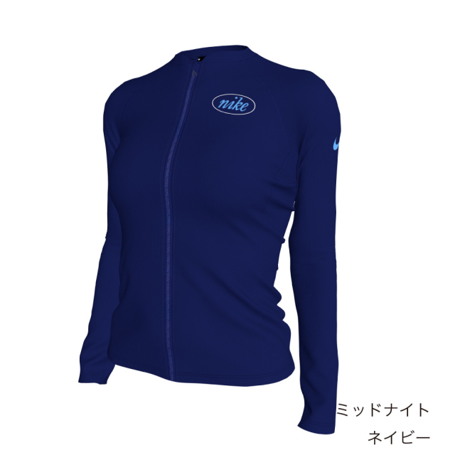 NIKE SWIM公式】26SS ナイキ ウィメンズエッセンシャルジップ長袖