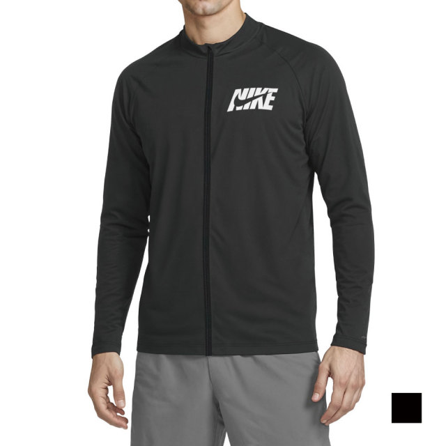 【NIKE SWIM公式】26SS ナイキ メンズジップ長袖ハイドロガード nessg558