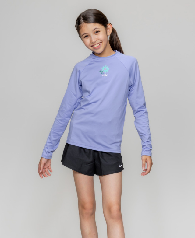 NIKE SWIM公式】26SS ナイキ ガールズエッセンシャルフラワープリント