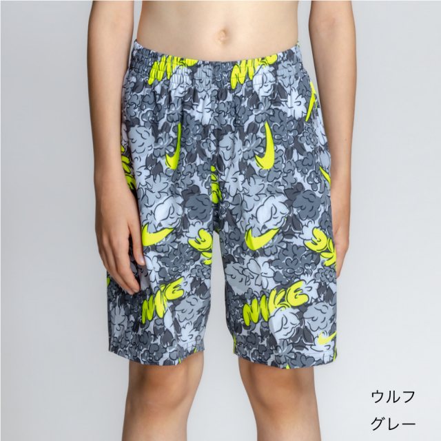 NIKE SWIM公式】26SS ナイキ ボーイズブレイカーバブルフローラル7