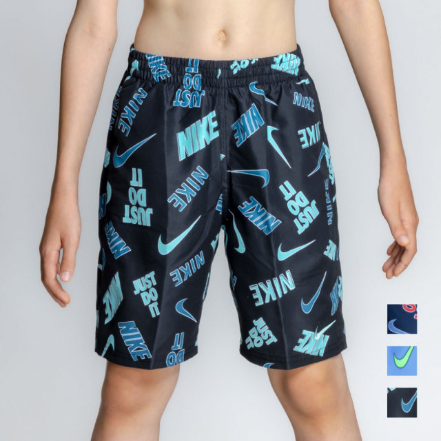 【NIKE SWIM公式】26SS ナイキ ボーイズブレイカーアウトライン7"ボレーショーツ nessg814