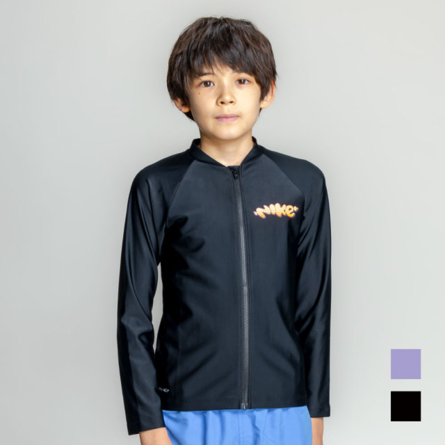 【NIKE SWIM公式】26SS ナイキ バブルジップ長袖ハイドロガード nessg829