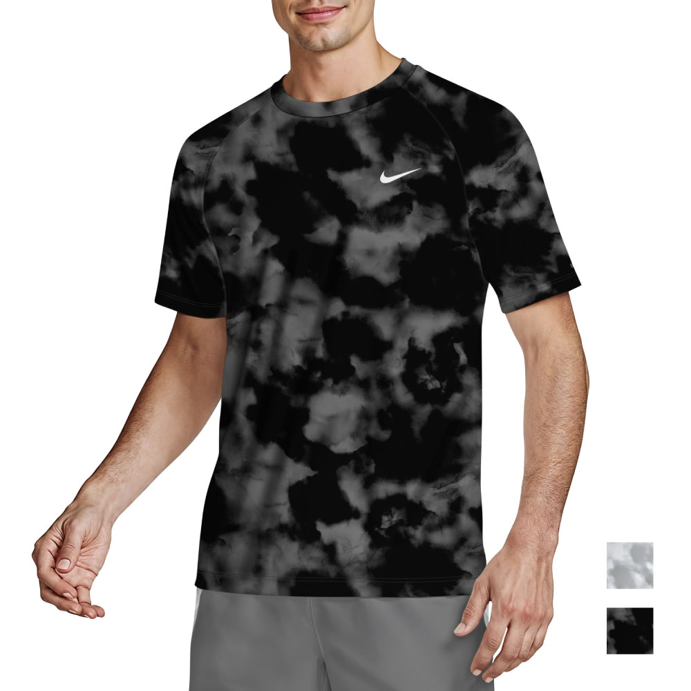 【NIKE SWIM公式】26SS ナイキ メンズアクアティックオー半袖ハイドロガード nessg470