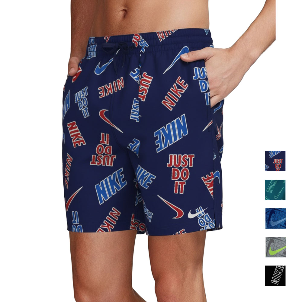 【NIKE SWIM公式】26SS ナイキ ブレイカーマルチプリント7"ボレーショーツ nessg550