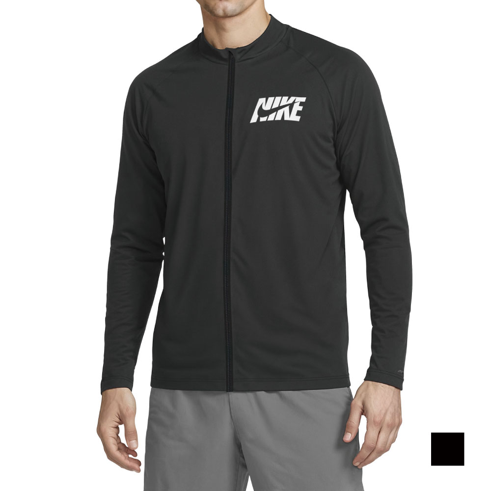 【NIKE SWIM公式】26SS ナイキ メンズジップ長袖ハイドロガード nessg558