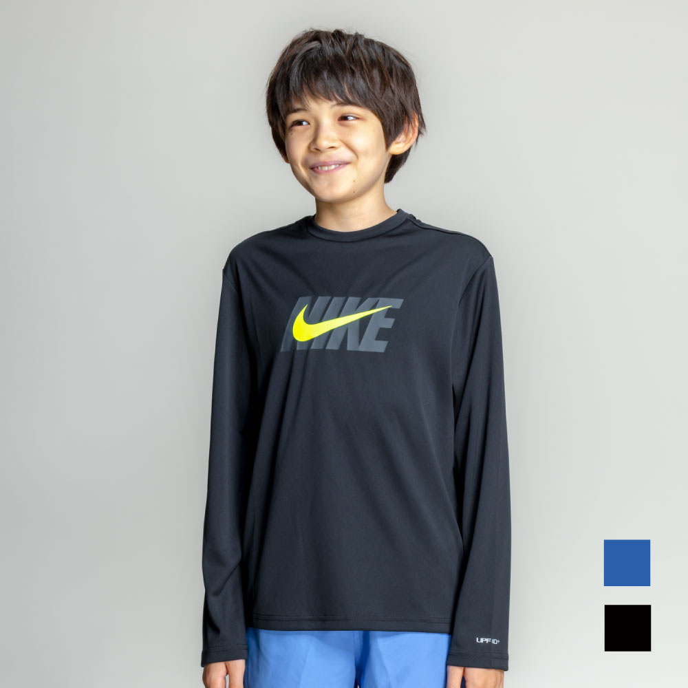 【NIKE SWIM公式】26SS ナイキ ボーイズスウッシュオーバーNIKE長袖ハイドロガード nessg832