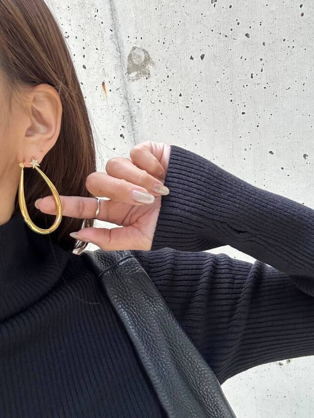 【新品未使用】plage 14K HOOP ピアス XS ebine ピアス Screw Zircon Hoop Pierce レディース : ZOZOTOWN