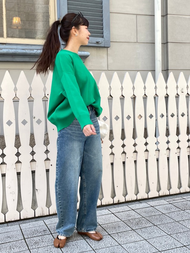 High west curve denim pants ( 3color )