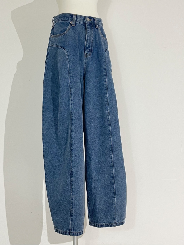 バレルデニム BarrelLeg Denim Blue】バレルデニム / BarrelLeg Denim | FICTION TOKYO