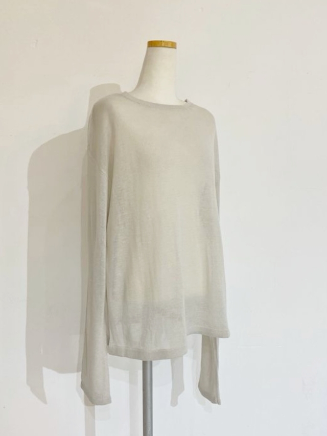 【新品】rihka/リーカ　sheer knit pull over sheer knit pull over | rihka