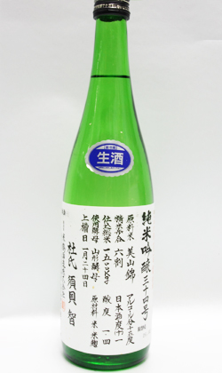 米鶴純吟三十四号生酒720ml