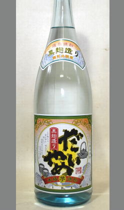 【限定入荷】たしか鹿児島限定のはず・・・深く考えないで　濱田酒造　芋焼酎　だいやめ25度1800ml