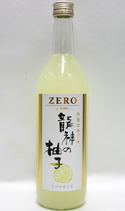 和歌山 世界一統 和歌のめぐみZERO　龍神の柚子720ml