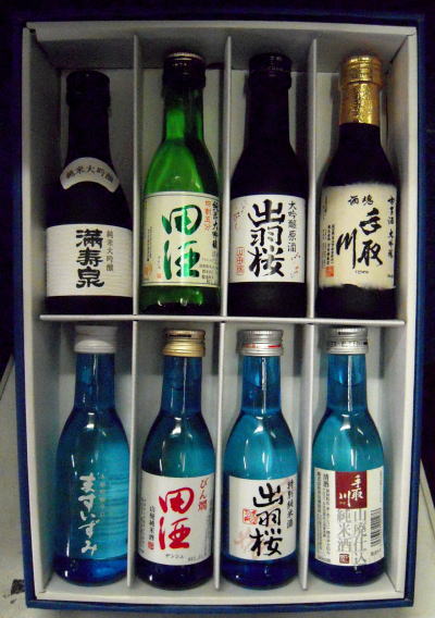 【限定】日本酒のリダー役を務める蔵元ばかりのこだわり燗酒・大吟醸飲みくらべセット180ml×８本入