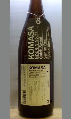 【超限定　展示会特別醸造芋焼酎】鹿児島　小正　農林31号KOMASA25度1800ml