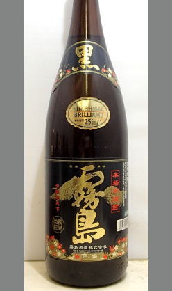 【甘味とコクとお手頃価格で高品質な宮崎芋焼酎】霧島酒造 黒霧島 25度　1800ml