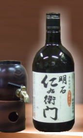 【優しい芋の甘さと香ばしい香りと余韻もよい宮崎県芋焼酎】明石酒造　明石仁右衛門　25度　720ml