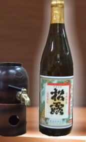 【すっきりとした口当たりで辛口の宮崎県芋焼酎】松露酒造　松露25度　 720ml