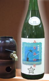 【喉越しの良い和歌山の米焼酎】世界一統　南の星　２５度　1800ml