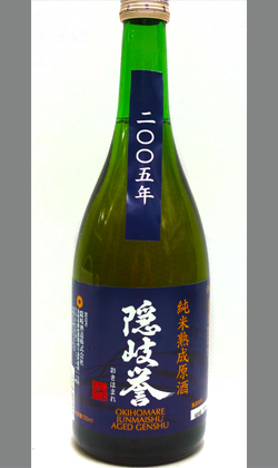 島根　隠岐誉2006熟成純米原酒720ml