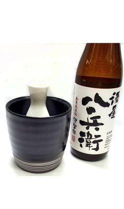※おひとり様用簡単燗酒、冷酒に汎用　陶器アイスペール小
