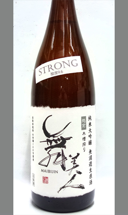 福井　美川酒造　舞美人純米大吟醸無濾過生原酒ストロング1800ml
