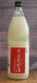 【お肌も喜ぶ・太らない甘さ・天然ビタミン・天然アミノ酸飲料】昔ながらの造り酒屋の甘酒　900ｍｌ