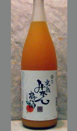 みかんゼリーに梅酒をかけているような 和歌山　中野BC　紀州の梅酒と完熟みかん（完熟みかん梅酒）1800ml